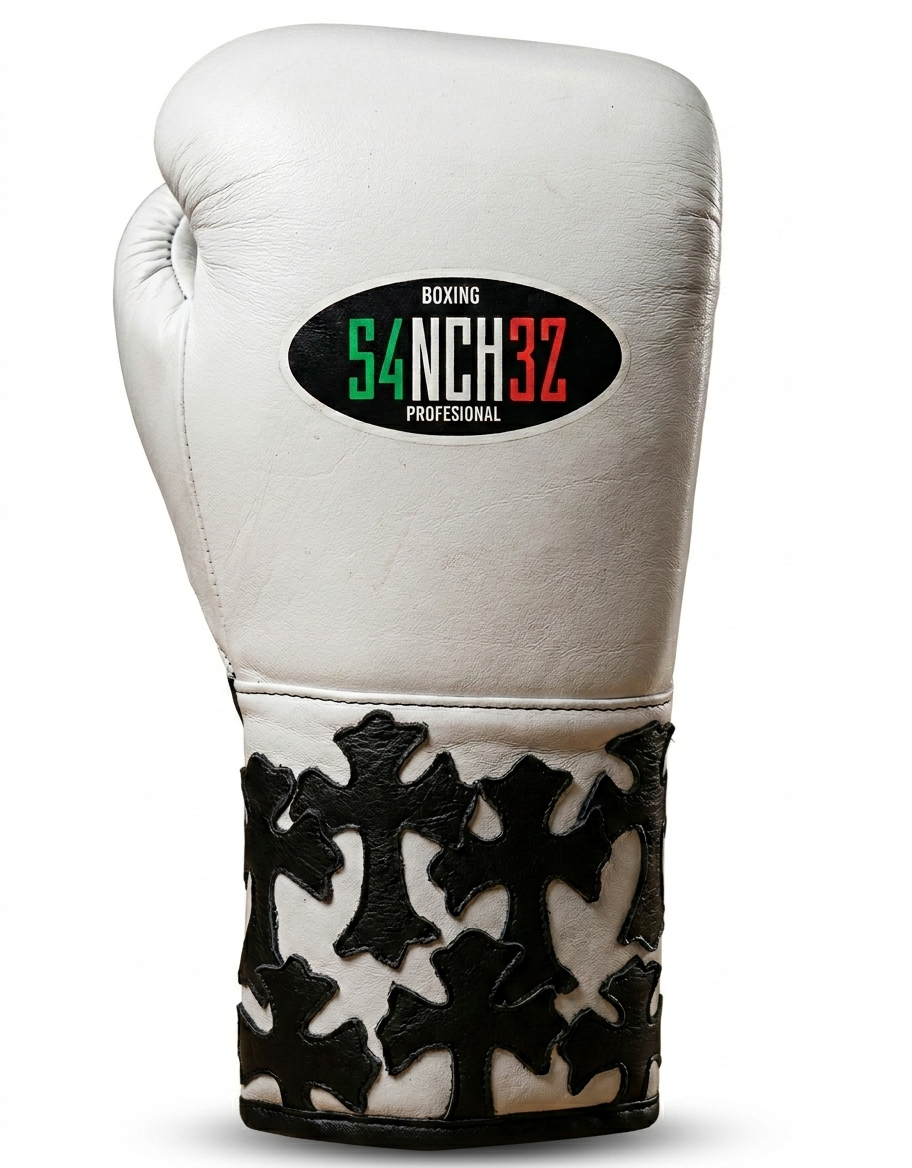Guantes Sánchez agujeta GERVONTA