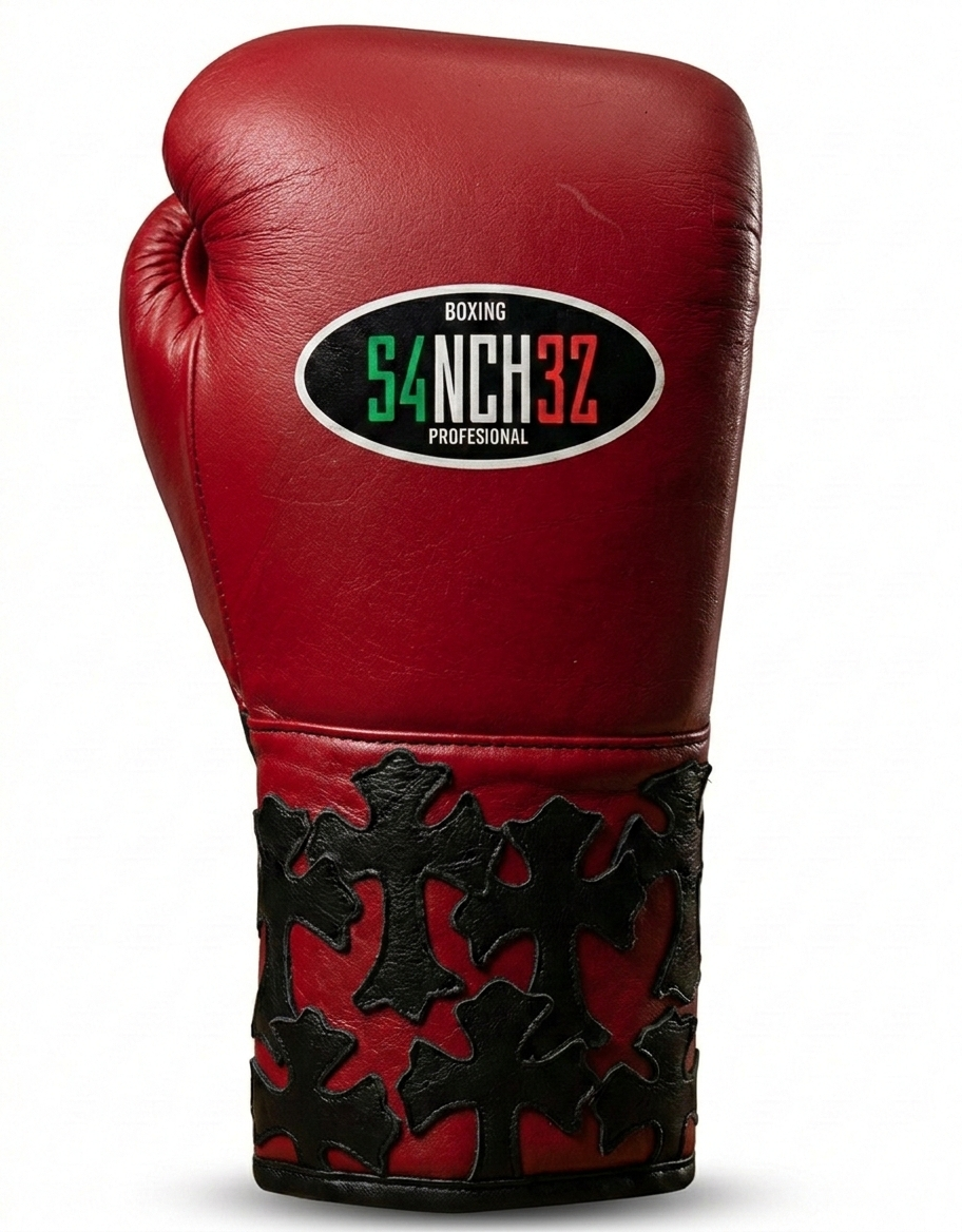 Guantes Sánchez agujeta GERVONTA